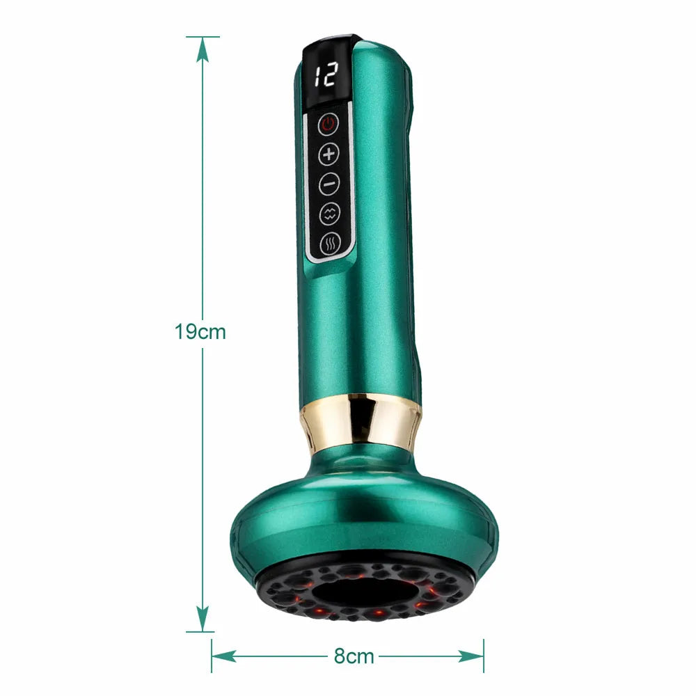 Electric Vacuum Cupping Device | 12-Level Infrared Massage | Origin Zero