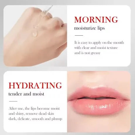 Hyaluronic Acid Lip Essence Serum – Deep Hydration, Lip Plumping & Fine Line Softening