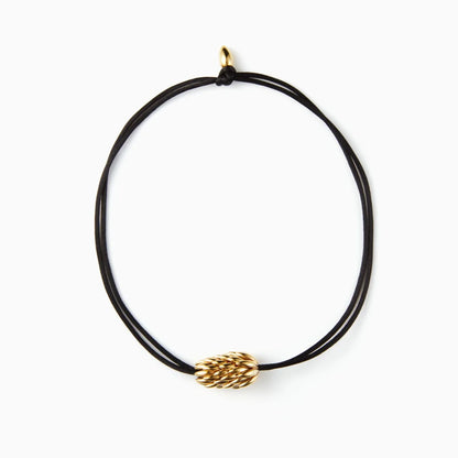 Brass Wheat Tassel Pendant Necklace | Origin Zero