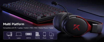 Pro Wireless Gaming Headset | 7.1 Surround & 250Hr Battery | Origin Zero