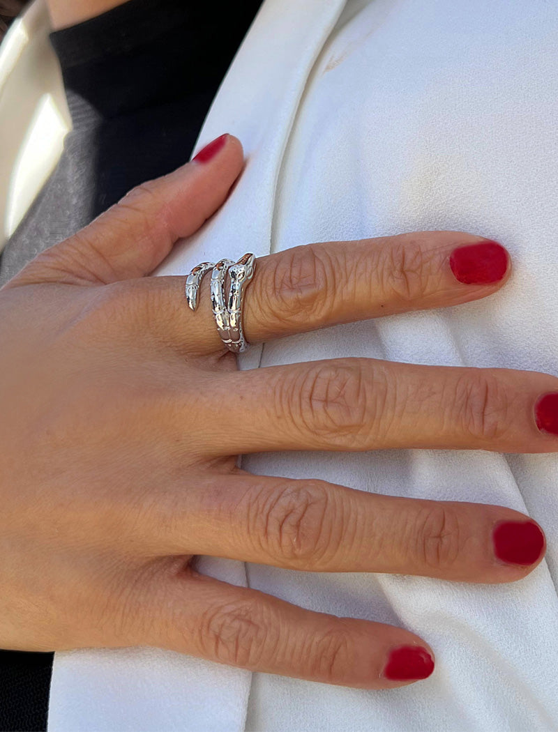 YEAR OF THE SNAKE Ring | 18K Gold Over Sterling Silver