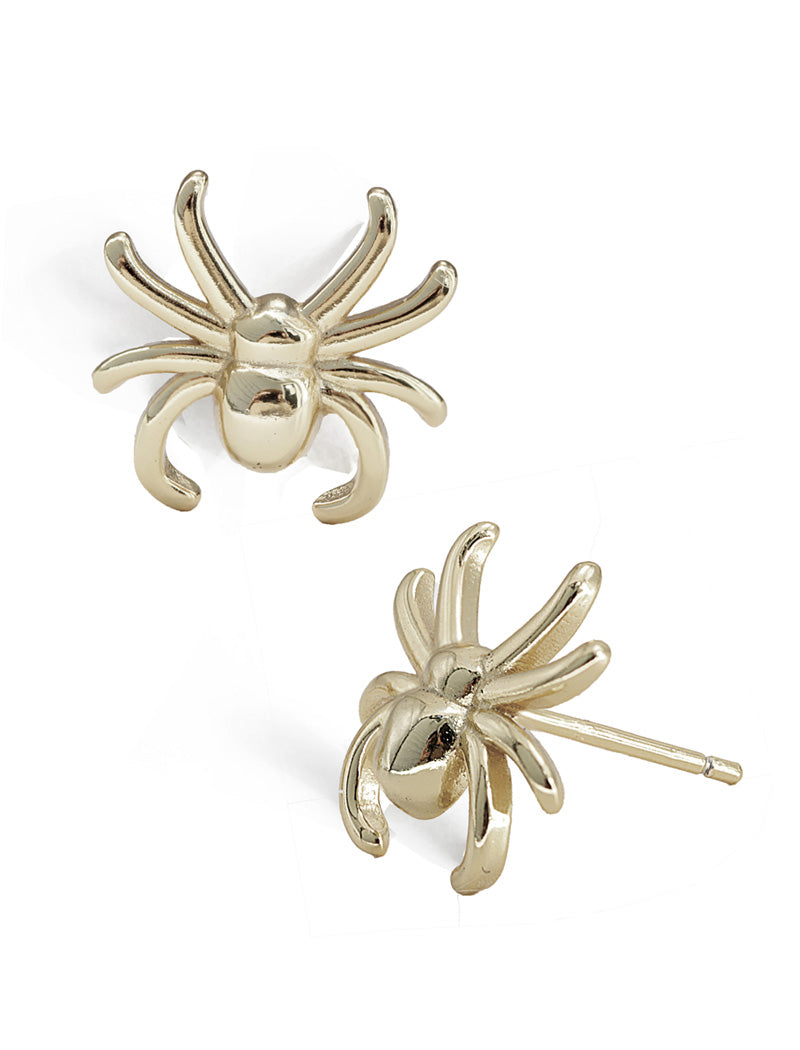 SPIDER Stud Earrings | Sterling Silver