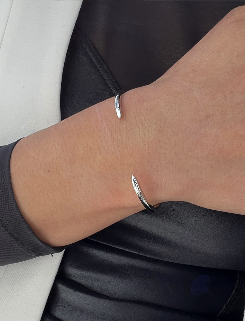 SUCCESS 2-Way Sterling Silver Cuff Bracelet