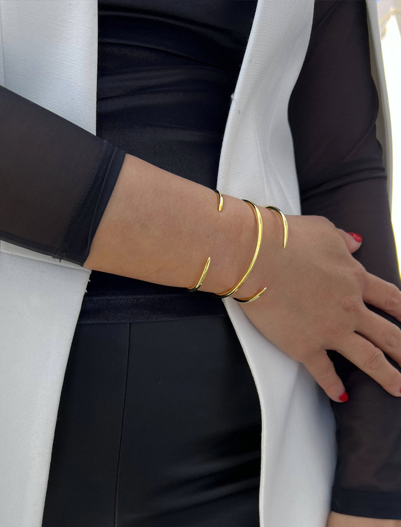 SUCCESS 2-Way Convertible Stacking Cuff Bracelet