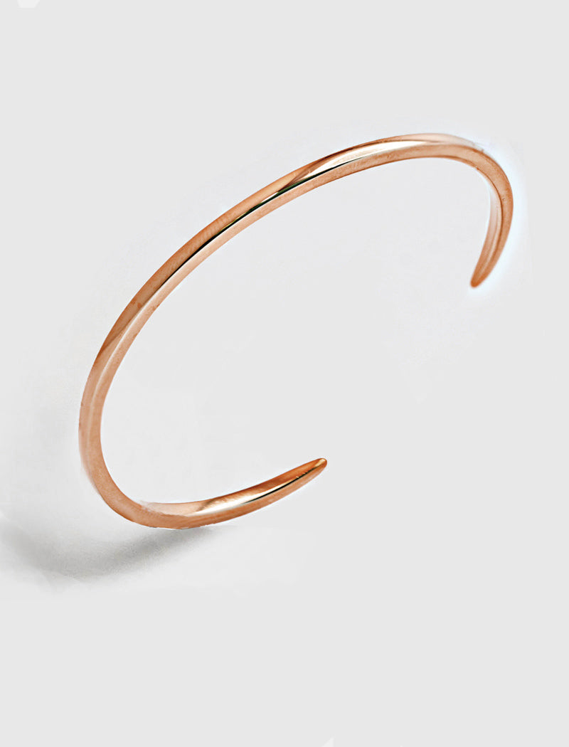 SUCCESS 2-Way Cuff Bracelet | 18K Rose Gold Over Sterling Silver