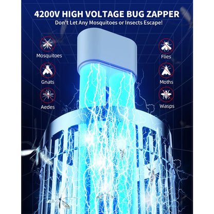 Minimoon Bug Zapper | 4200V Dual LED Mosquito Trap | Origin Zero