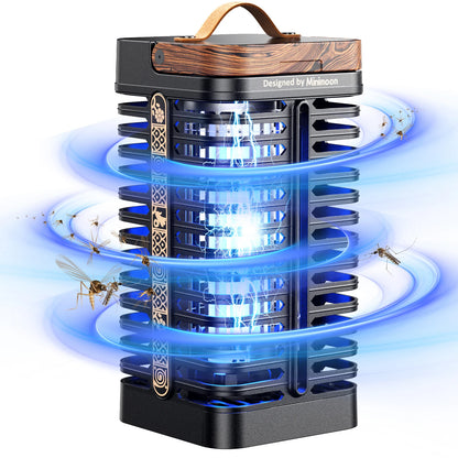 Minimoon Bug Zapper | 4200V Dual LED Mosquito Trap | Origin Zero