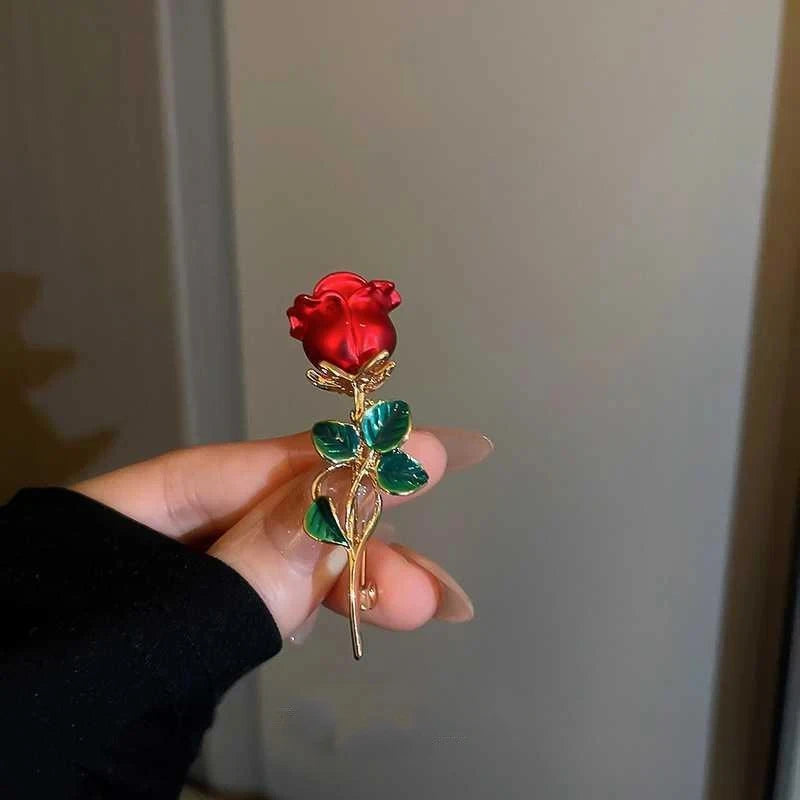 Luxury Zircon Flower Brooches | For Women | Floral Leaf Lapel Pins | Corsage Jewelry | Origin Zero