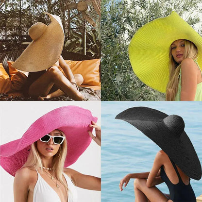 Accessories Sexikinis Swim Wide Brim Sun Hat Women's Outdoor UV Protection Summer Hat