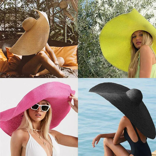 Accessories Sexikinis Swim Wide Brim Sun Hat Women's Outdoor UV Protection Summer Hat