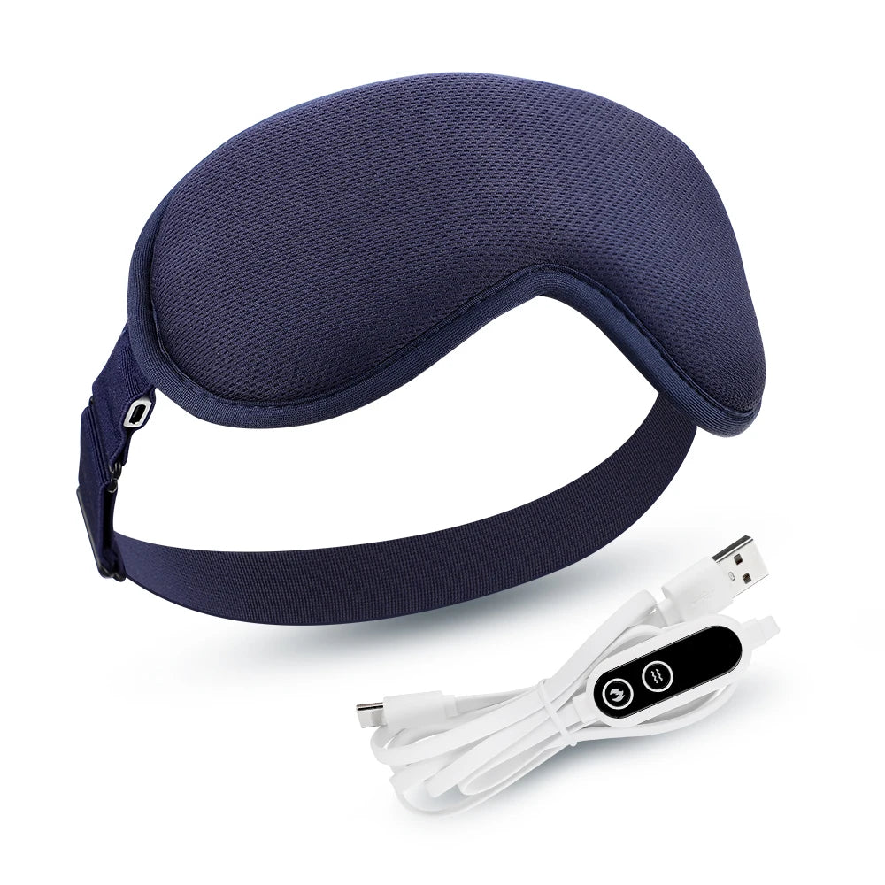 Electric Steam Eye Mask | 3D Heat & Vibration Massage | Origin Zero