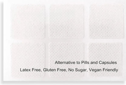 Multivitamin Transdermal Patches for Women – Vitamins A B C D E Biotin Zinc Folic Acid – Bones, Brain, Heart & Immune Support