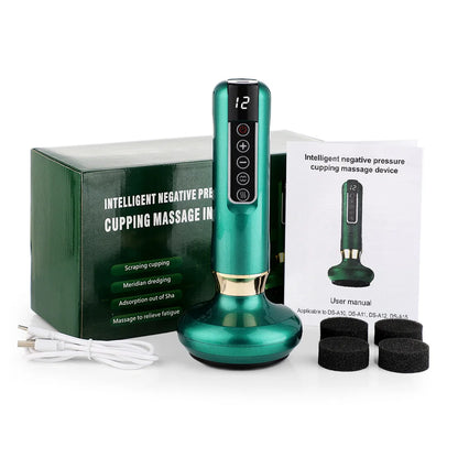 Electric Vacuum Cupping Device | 12-Level Infrared Massage | Origin Zero
