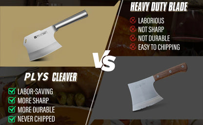 Butcher Special Axe | Chopping Bone Knife |  Splitting Knife For Restaurant | kitchen Bone cutting knife