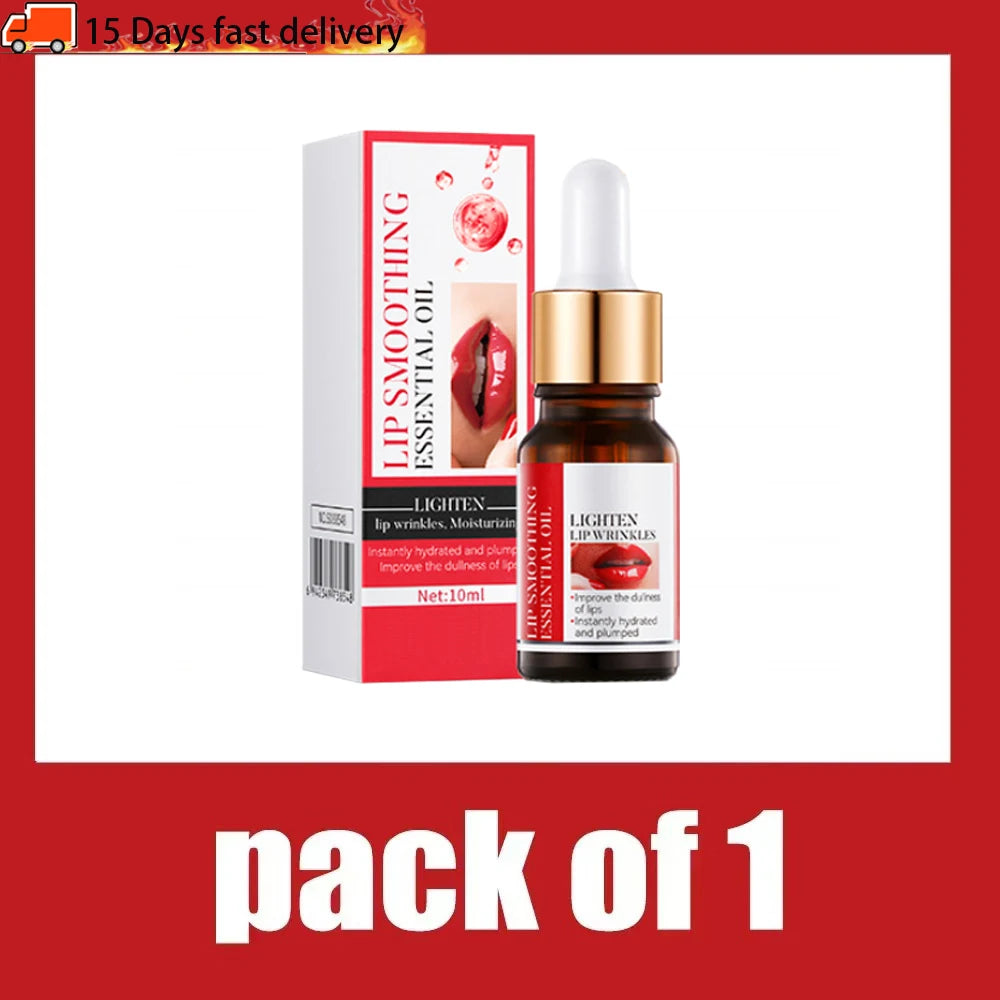 Hyaluronic Acid Lip Essence Serum – Deep Hydration, Lip Plumping & Fine Line Softening