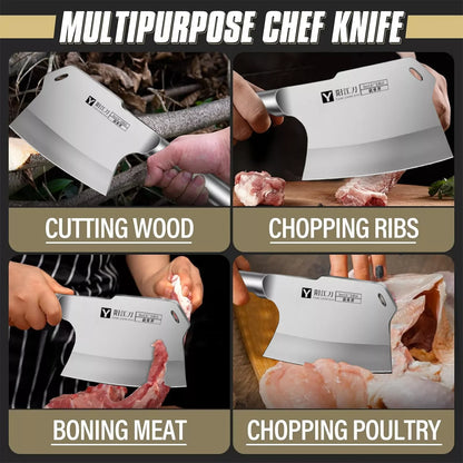 Butcher Special Axe | Chopping Bone Knife |  Splitting Knife For Restaurant | kitchen Bone cutting knife