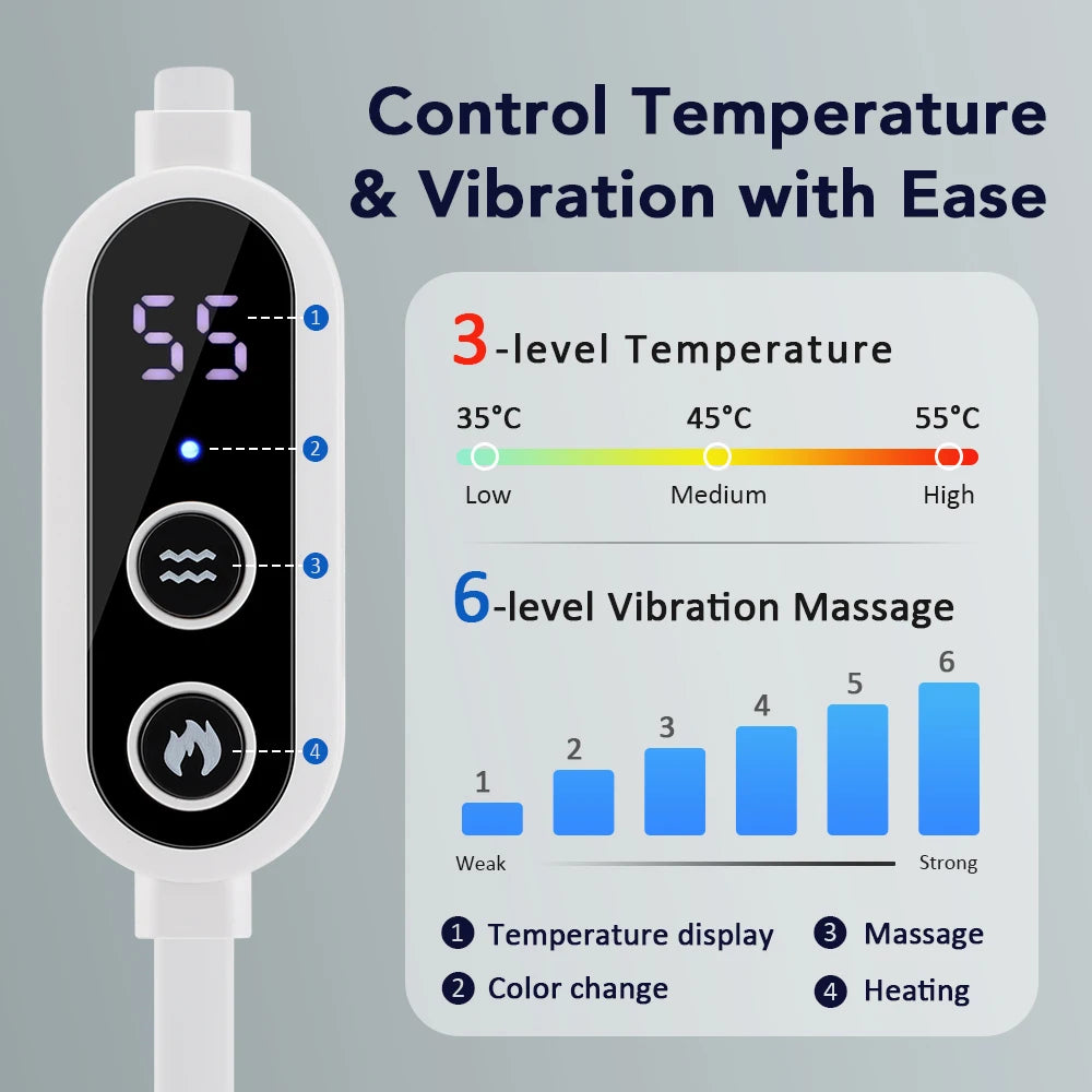 Electric Steam Eye Mask | 3D Heat & Vibration Massage | Origin Zero