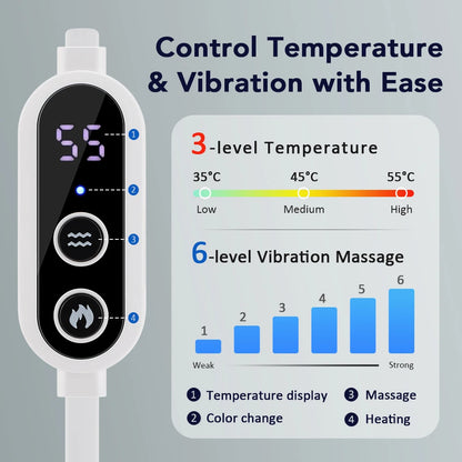 Electric Steam Eye Mask | 3D Heat & Vibration Massage | Origin Zero