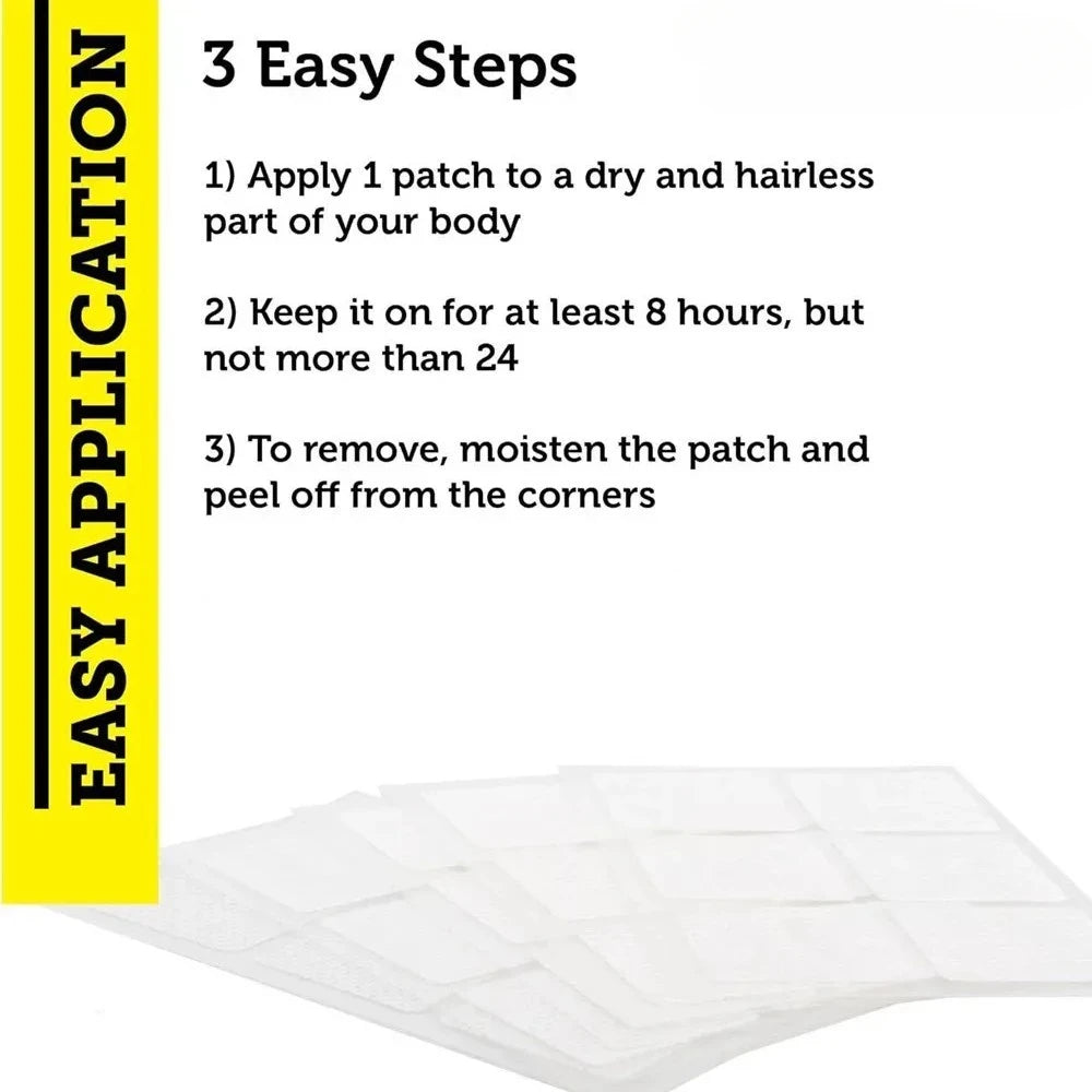 Multivitamin Transdermal Patches for Women – Vitamins A B C D E Biotin Zinc Folic Acid – Bones, Brain, Heart & Immune Support