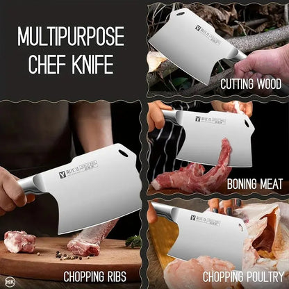Butcher Special Axe | Chopping Bone Knife |  Splitting Knife For Restaurant | kitchen Bone cutting knife