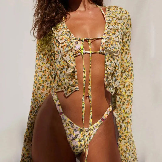 Clothing Sexikinis Swim Premium Shannon Three Piece Swimsuit for Stylish Beach Days - Premium Quality General | Fast Shipping & Returns