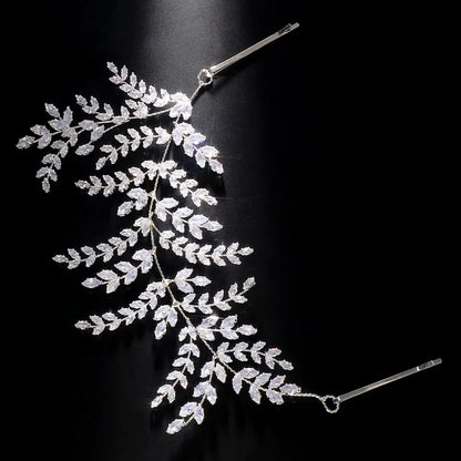 Cubic Zirconia Bridal Hair Comb – Luxury Wedding Headpiece for Bride, Prom & Party