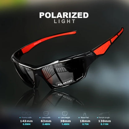 Sports Polarized Sunglasses for Men Lightweight Night Vision Male Shades Cycling Driving Fishing Fashion Mirror Sunglass