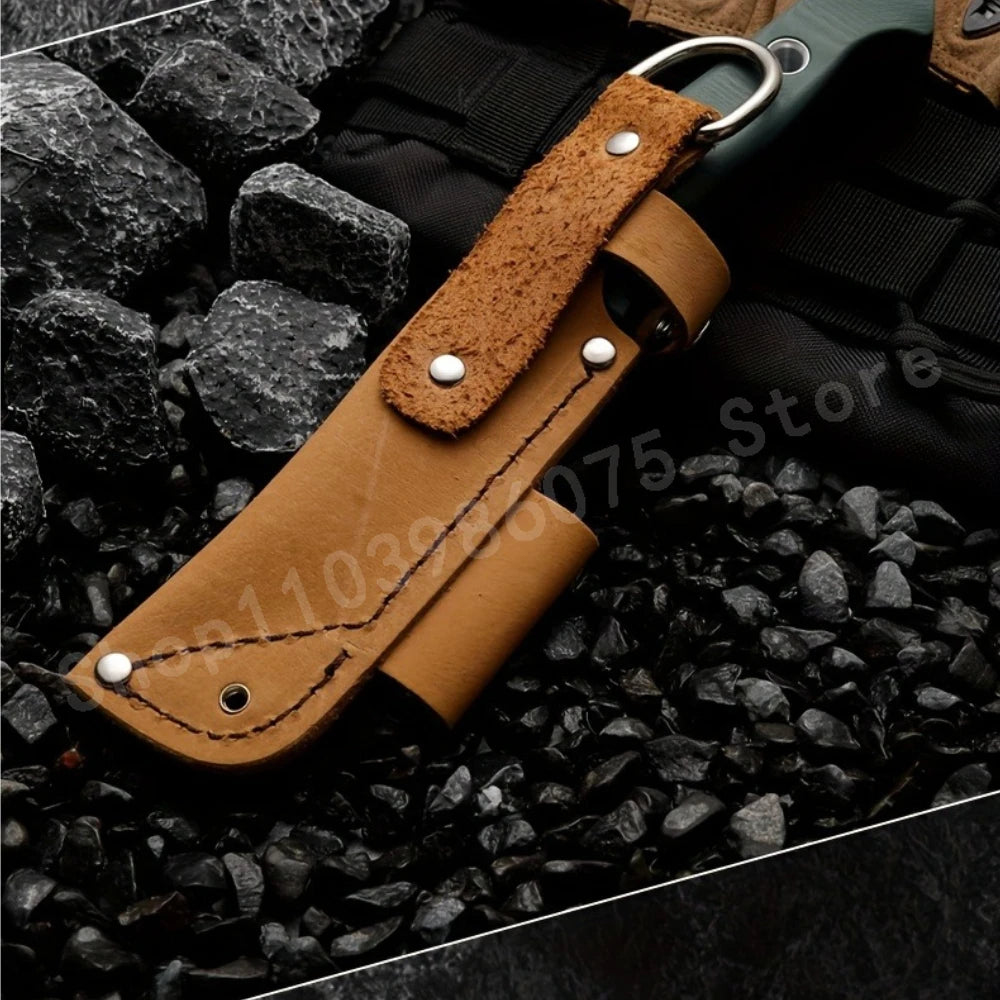 BM162 Fixed Blade Straight Knife – D2 Steel Blade, G10 Handle – EDC Outdoor Camping Survival & Emergency Knife