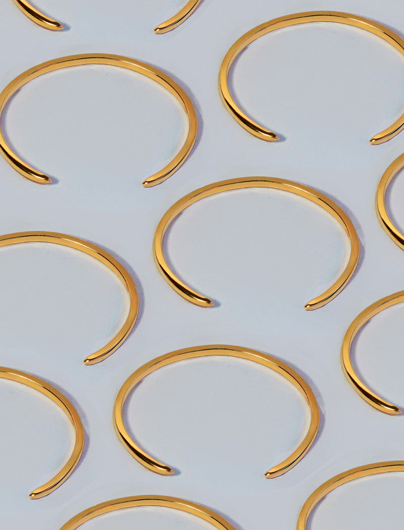 SUCCESS 2-Way Cuff Bracelet | 18K Rose Gold Over Sterling Silver