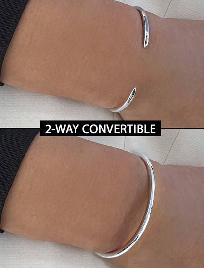 SUCCESS Sterling Silver Convertible Bracelet
