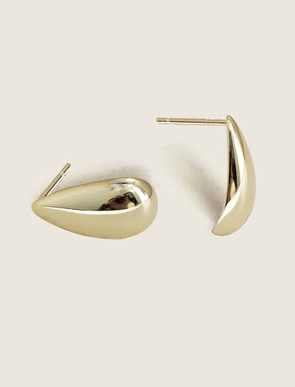 TEARDROP Stud Earrings | Sterling Silver