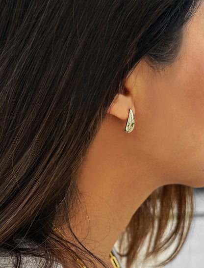 TEARDROP Stud Earrings | Sterling Silver