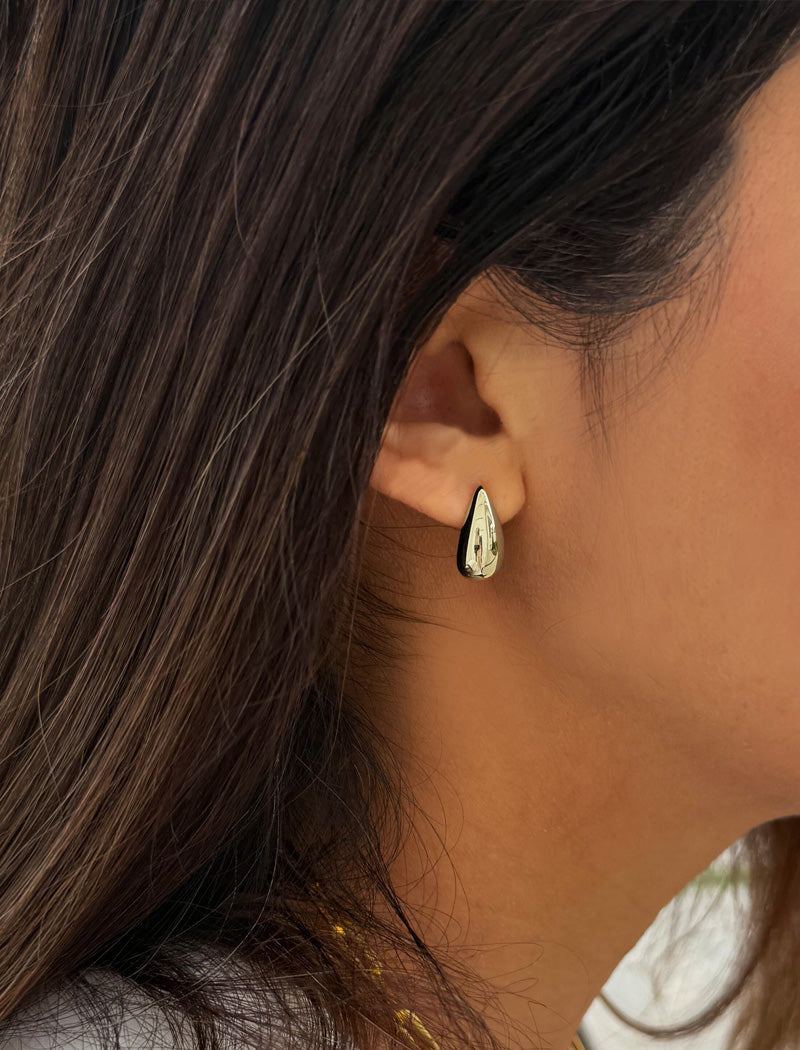 TEARDROP Stud Earrings | Sterling Silver