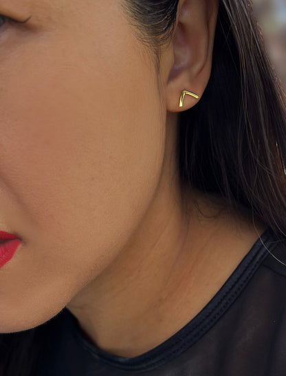 TRILL 2-Way Convertible Wishbone Studs