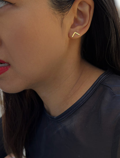 TRILL 2-Way Convertible Wishbone Studs