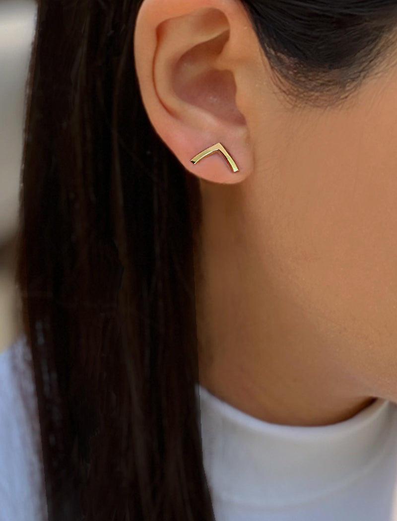 TRILL 2-Way Convertible Wishbone Studs