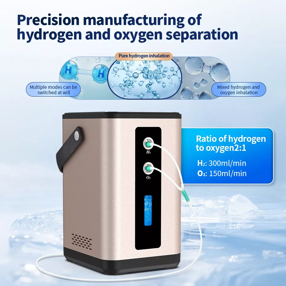 Hydrogen & Oxygen Inhalation Machine | 99.99% Pure H2 | Wellness Device | Origin Zero