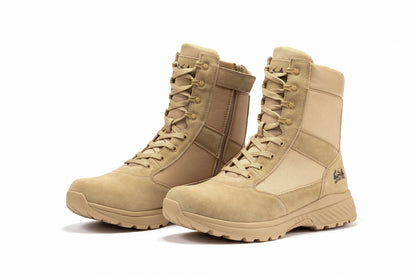 Botas Pro Sand Men's 8 inch Side Zipper Military Tactical Boots BP701
