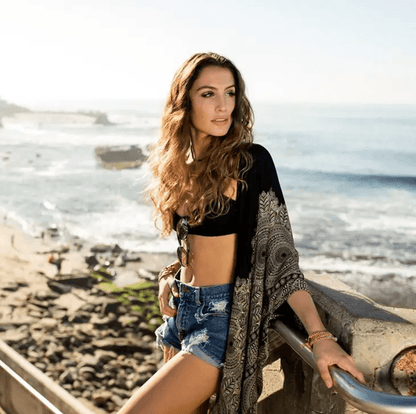 Bondi Mandala Kimono Beach Coverup Bikini Cover Up