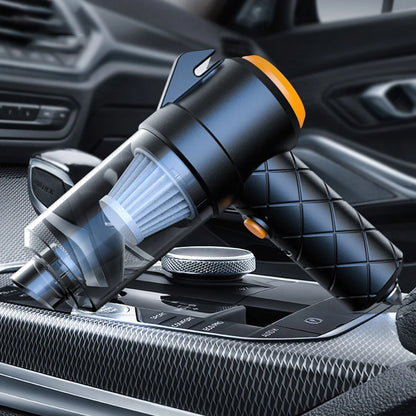 Car vacuum cleaner on a car dashboard | Origin Zero