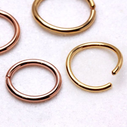 Gold Annealed Seamless Ring
