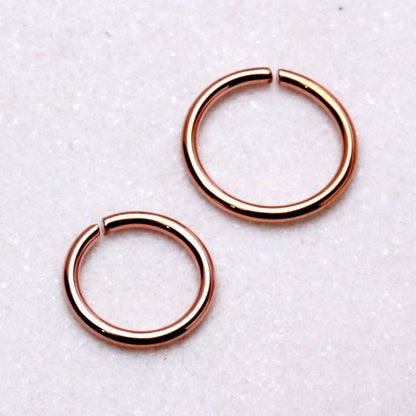 Gold Annealed Seamless Ring
