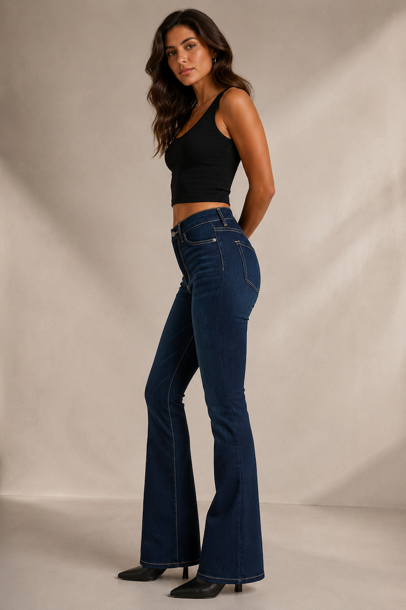 The Onyx Bootcut Jean Dark Wash