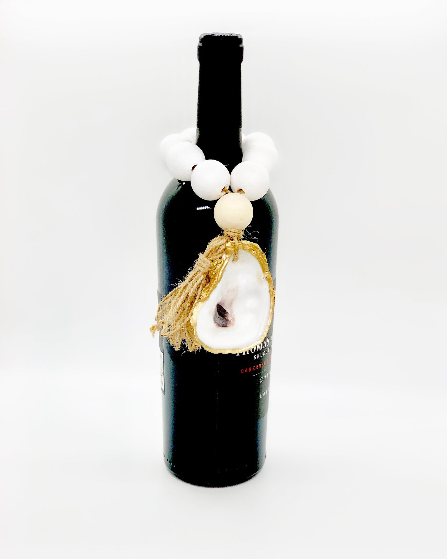 The Tide Pool - Boho - White with Sea Glass