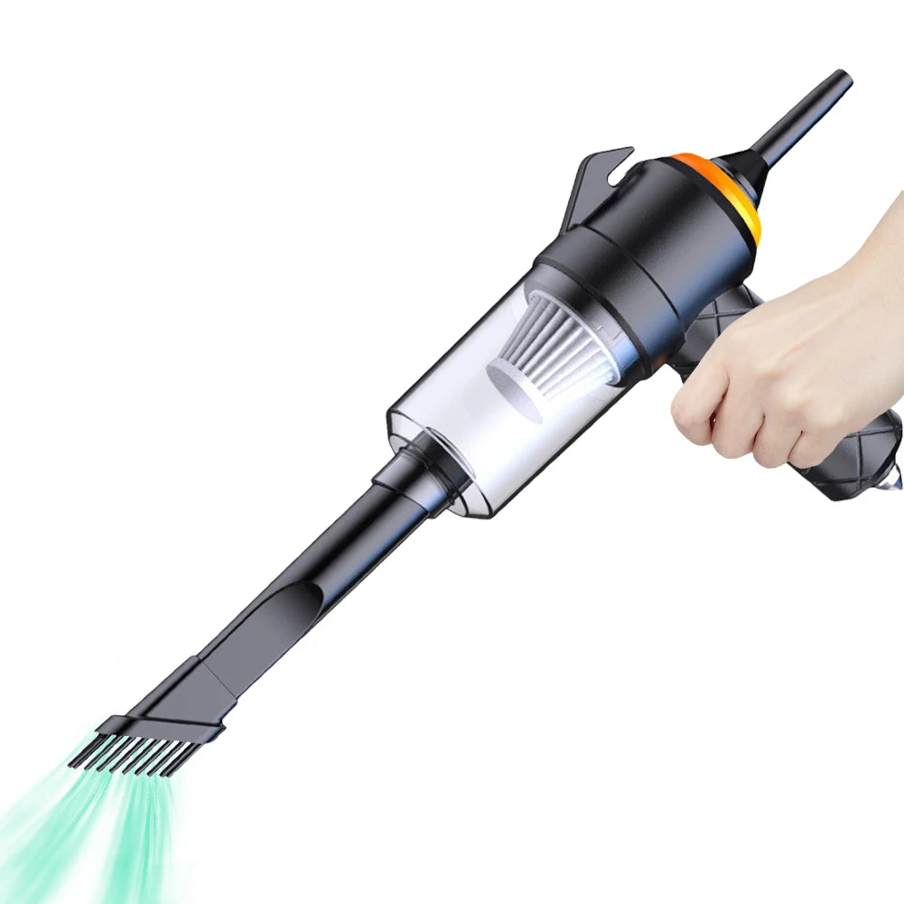 Handheld vacuum with a nozzle on a white background | Origin Zero