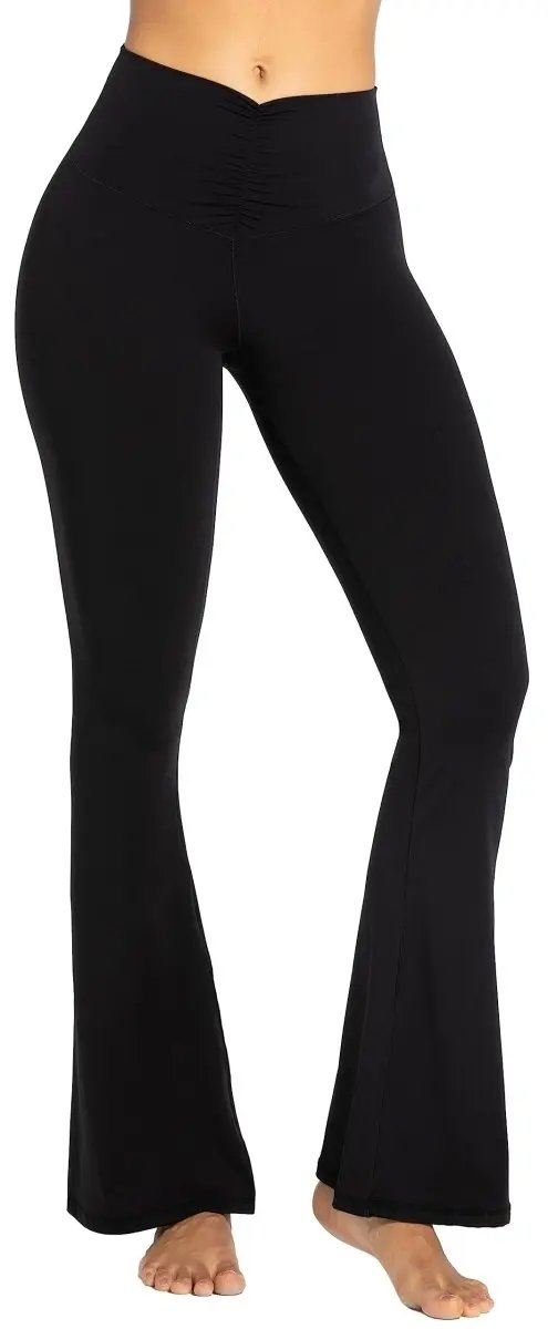 Love Salve Flare Leggings Yoga/Workout Women's Pants Tummy Control & High-Waisted