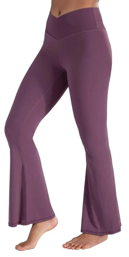 Love Salve Flare Leggings Yoga/Workout Women's Pants Tummy Control & High-Waisted