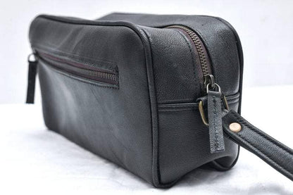 The Single Section Toiletry- Black