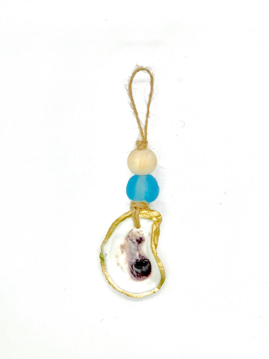 Eco-Friendly - Sea Glass Ornaments (Set of 2)