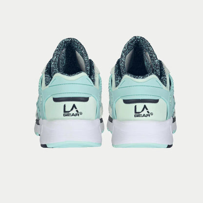 LA Gear Catapult Light Up Lowtop Women Mint Black Edition